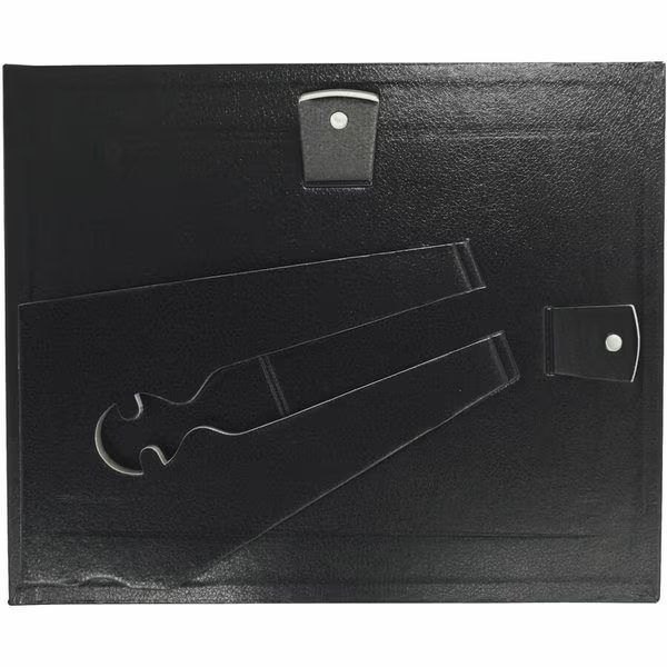 Leatherette Frame 8.5x11 Black, PK2, Nudell, Mfr#: 21202