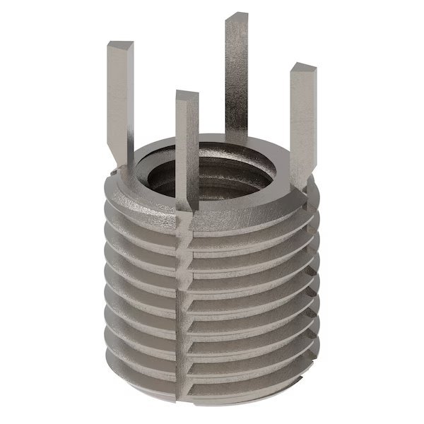 Key Locking Thread Insert, Thin Wall, 4 Keys, M10-1.50 Int Thrd Sz, M14-1.50 Ext Thrd Sz, 10 PK, EnjoyTool Select, Mfr#: 217-077355
