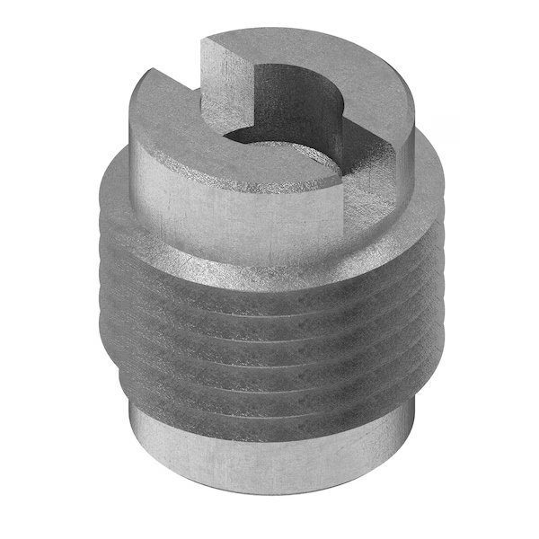 Knife Thread Insert, #10-32 Int Thrd Sz, 1/2 in L, 3/8 in Dia., 18-8 Stainless Steel, Plain, 10 PK, EnjoyTool Select, Mfr#: 400-332-CR-PK10