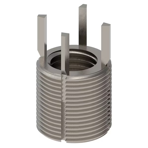 Key Locking Thread Insert, Heavy Wall, 4 Keys, 1"-8 Int Thrd Sz, 1 3/8"-12 Ext Thrd Sz, 10 PK, EnjoyTool Select, Mfr#: 217-076311