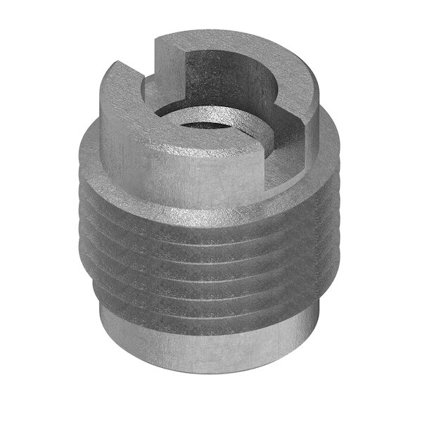 Knife Thread Insert, 5/16"-18 Int Thrd Sz, 5/8 in L, 1/2 in Dia., 18-8 Stainless Steel, Plain, 5 PK, EnjoyTool Select, Mfr#: 400-5-CR-PK5