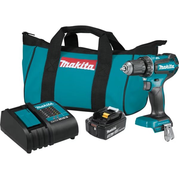 1/2 in, 18V DC Cordless Drill, Makita, Mfr#: XFD131