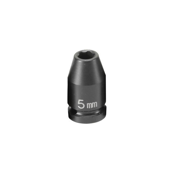 SOC 5MM 1/4D IMP 6PT, Grey Pneumatic, Mfr#: 905MS