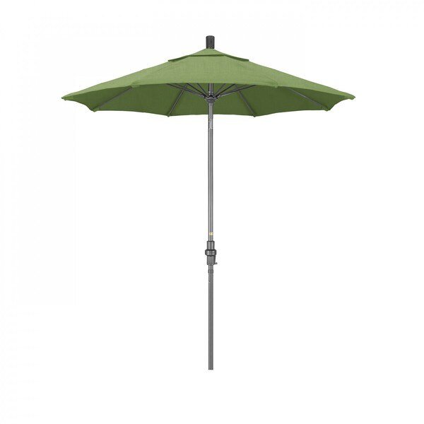 Patio Umbrella, Octagon, 102.5" H, Sunbrella Fabric, Spectrum Cilantro, California Umbrella, Mfr#: 194061023037