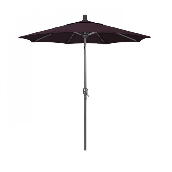 Patio Umbrella, Octagon, 95.5" H, Pacifica Fabric, Purple, California Umbrella, Mfr#: 194061029336