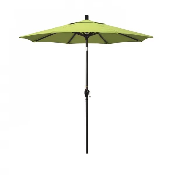 Patio Umbrella, Octagon, 95.5" H, Sunbrella Fabric, Parrot, California Umbrella, Mfr#: 194061029459