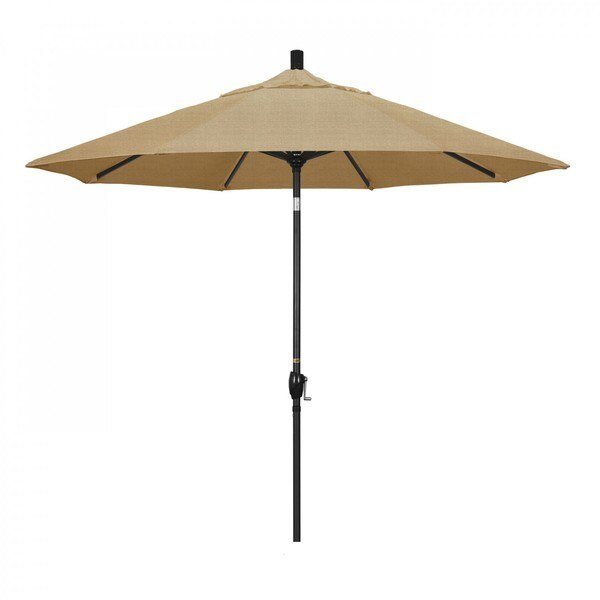 Patio Umbrella, Octagon, 101" H, Sunbrella Fabric, Linen Sesame, California Umbrella, Mfr#: 194061035092