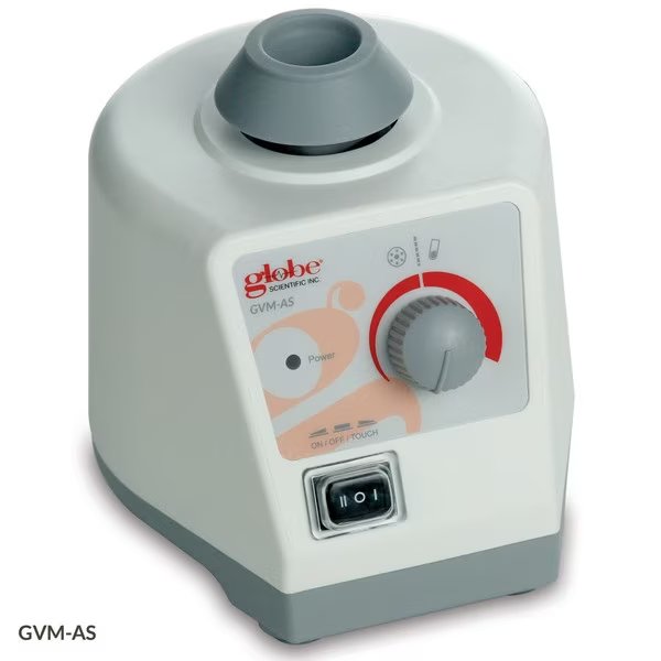 Shaker, Vortex Mixer, 0 to 2500 rpm Speed, Globe Scientific, Mfr#: GVM-AS-EU