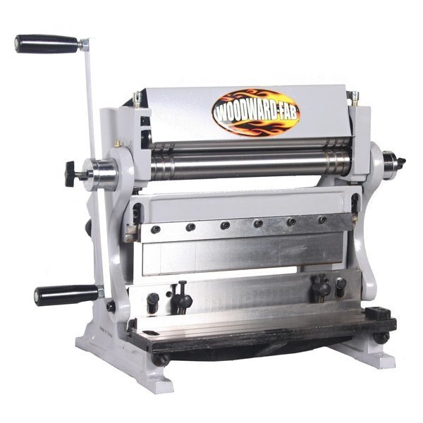 Bend-Roll-Shear Machine, 12" 3 In 1, Woodward Fab, Mfr#: HECSP3-1-12