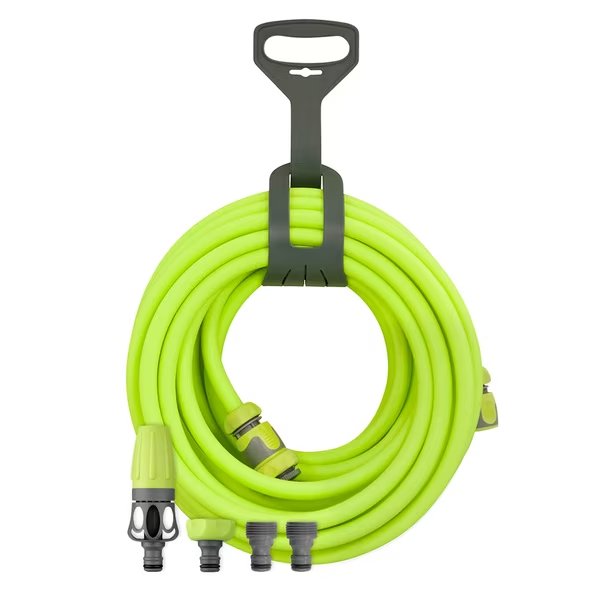 Garden Hose Kit with Quick Connect Attac, Flexzilla, Mfr#: HFZG12050QN