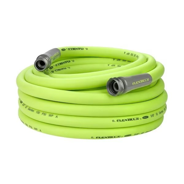 Garden Hose, 5/8" x 50, 3/4" - 11 1/2 G, Flexzilla, Mfr#: HFZG550YW