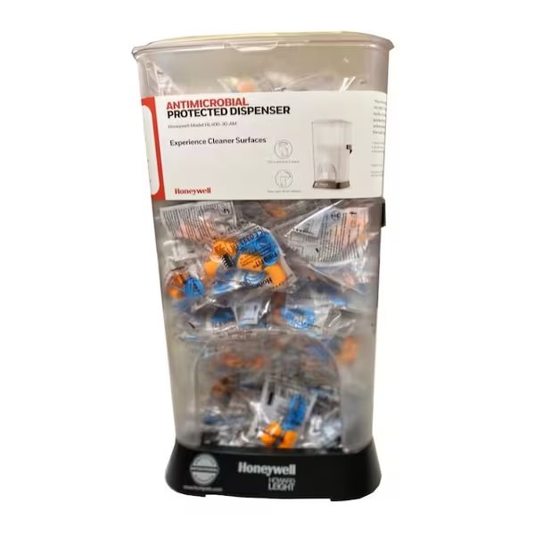 Earplug Dispenser Antimicrobial, PK 400, Honeywell Howard Leight, Mfr#: HL400-FF-30-AM