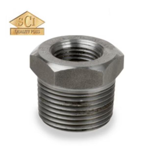 Hex Bushing, Forged, 3000, 1-1/4X1/4", Smith-Cooper, Mfr#: 4308000632