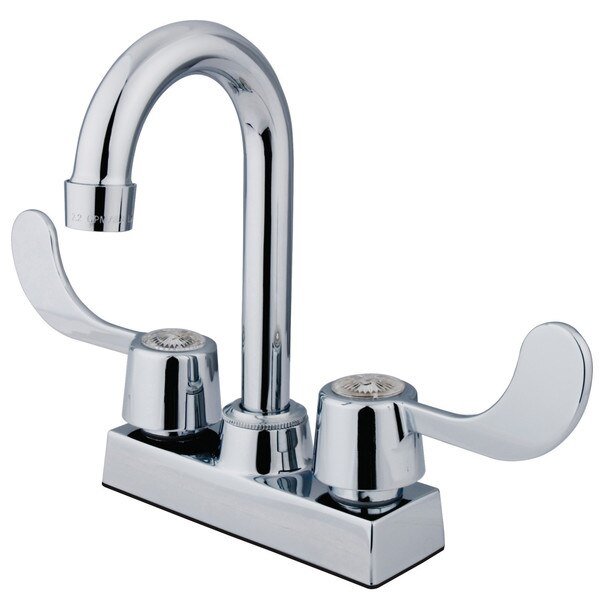 Manual, 4" Mount, 2 Hole KB451 Bar Faucet, Vista, Mfr#: KB451