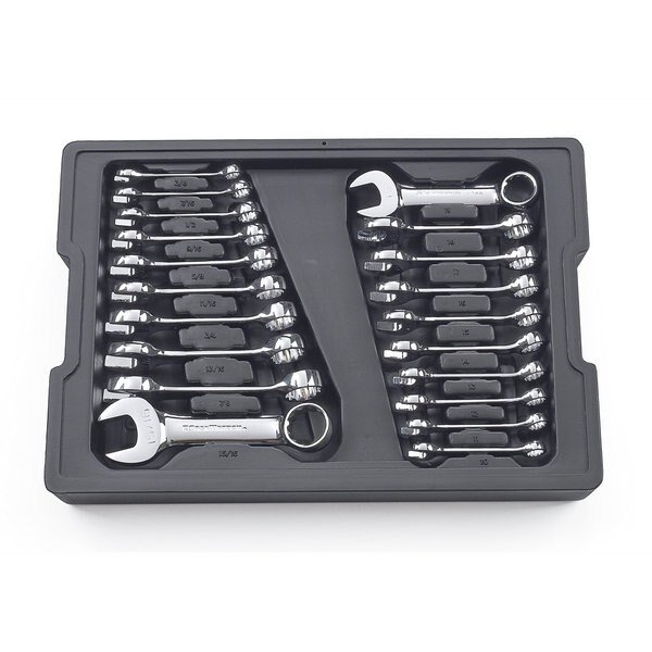 SAE/Metric Stubby Wrench Set 20 pcs., Kd Tools, Mfr#: 81903