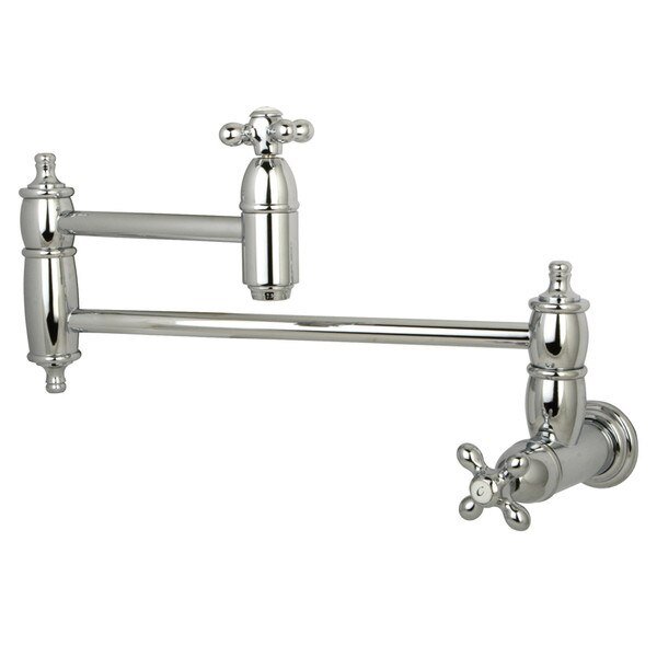 KS3101AX Wall Mount Pot Filler Kitchen Faucet, Restoration, Mfr#: KS3101AX