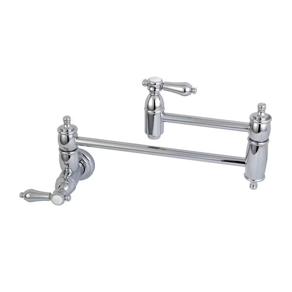 KS3101BAL Wall Mount Pot Filler Kitchen Faucet, Heirloom, Mfr#: KS3101BAL