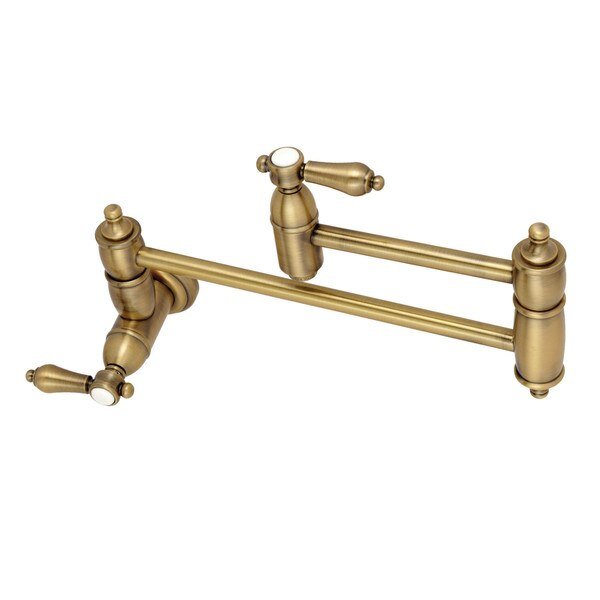 KS3103BAL Wall Mount Pot Filler Kitchen Faucet, Heirloom, Mfr#: KS3103BAL