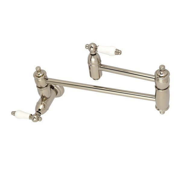 KS3106PL Wall Mount Pot Filler Kitchen Faucet, Restoration, Mfr#: KS3106PL