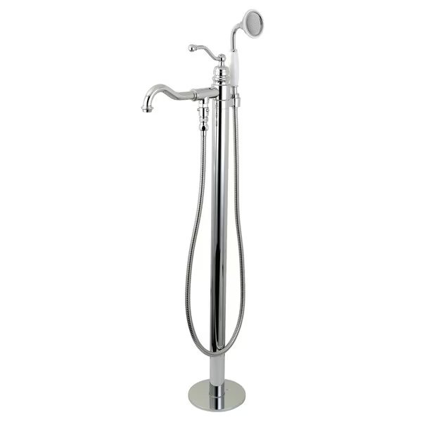 Freestanding Tub Faucet, Polished Chrome, Freestanding, Kingston Brass, Mfr#: KS7131ABL