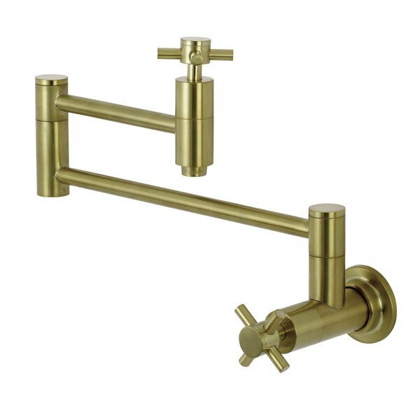 KS8107DX Wall Mount Pot Filler Kitchen Faucet, Concord, Mfr#: KS8107DX
