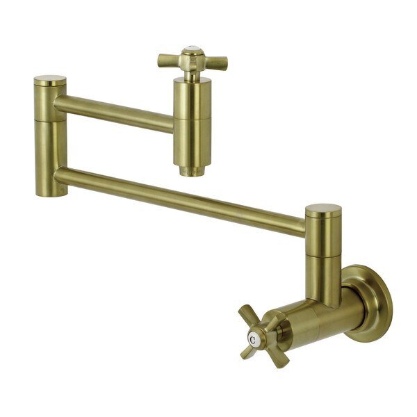 KS8107ZX Wall Mount Pot Filler Kitchen Faucet, Millennium, Mfr#: KS8107ZX