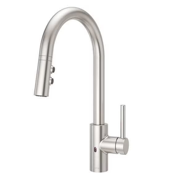 Electronic, Residential 1 or 3 Hole Stellen Single Handle Kitchen Pull-Down, Pfister, Mfr#: LG529-ESAS