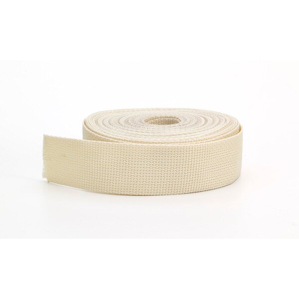 Polypropylene Webbing, 1.5 In Wide, 10 Yds, Bone (4Pk), Pearl, Mfr#: M2020-104-150-10