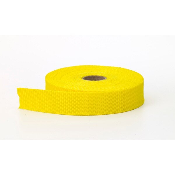 Polypropylene Webbing, 1.5 In Wide, 10 Yds, Yellow (4Pk), Pearl, Mfr#: M2020-314-150-10