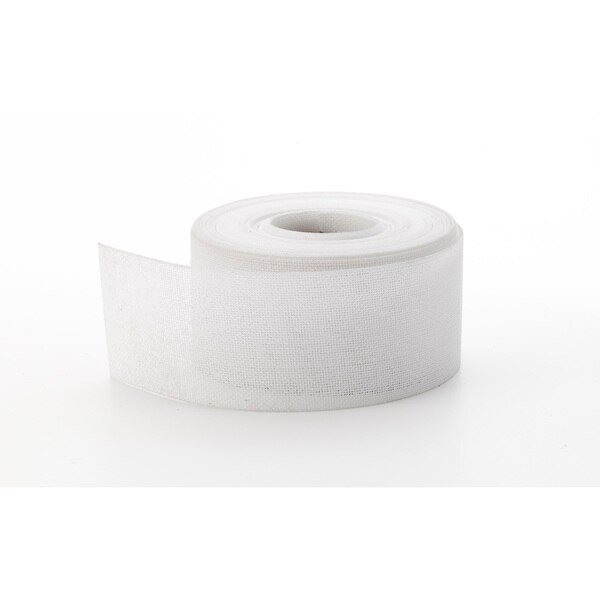 No Roll Tape, White, 1", 10 yd., PK8, 1 Height, 2 Width, Pearl, Mfr#: M50-30-10