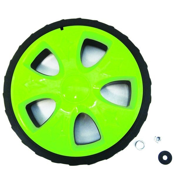 Replacement Rear Wheel, for MJ408E, Sun Joe, Mfr#: MJ408E-RRWHEEL