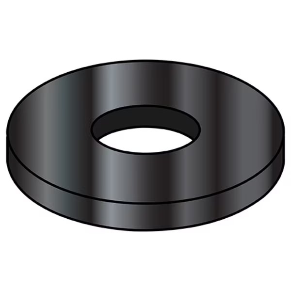 Flat Washer, For Screw Size .078-.188" , Stainless Steel Black Oxide Finish, 5000 PK, EnjoyTool Select, Mfr#: MS15795-801B