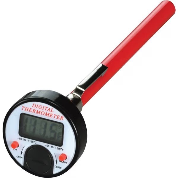Digital Pocket Thermometer, -58 Degrees to 302 Degrees F, Mastercool, Mfr#: 52223-A