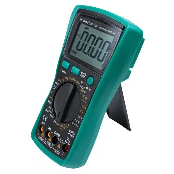 Multimeter, Digital, Proskit, Mfr#: MT-1280