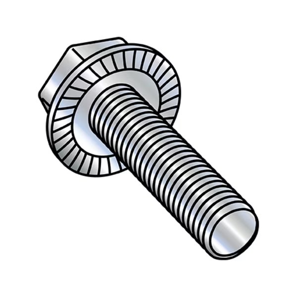 6-32X1/4 SERR HEX WASH FLANGE  FT ZINC AND BAKE, EnjoyTool Select, Mfr#: 0604MWW