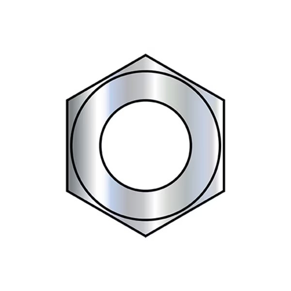 Hex Nut, 5/16"-18, Steel, Grade 2, Zinc Plated, 17/64 in Ht, 3000 PK, EnjoyTool Select, Mfr#: 31NFD