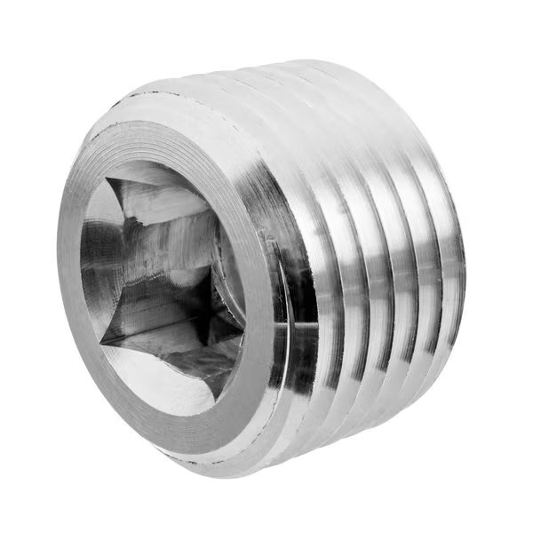 Square Socket Plug, Aluminum, 1/2", MNPT, EnjoyTool Select, Mfr#: ZUSA-PF-9569