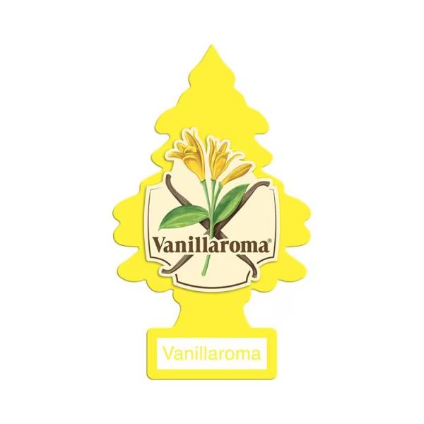 Air Freshener, Card w/ String, Yellow, PK3, Little Trees, Mfr#: U3S-32055