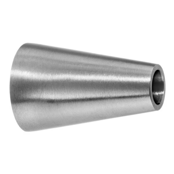 Sanitary Fitting, Butt Weld, 304SS, Reducer, 2-1/2" x 1-1/2", Wall Thickness: 0.065", Usa Industrials, Mfr#: ZUSA-STF-BW-123
