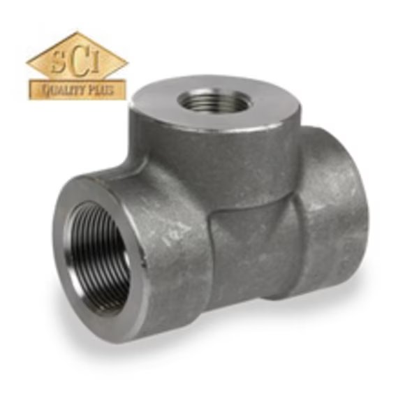Reducing Tee, Forged, 3000, 1-1/4X1", Smith-Cooper, Mfr#: 4308002028