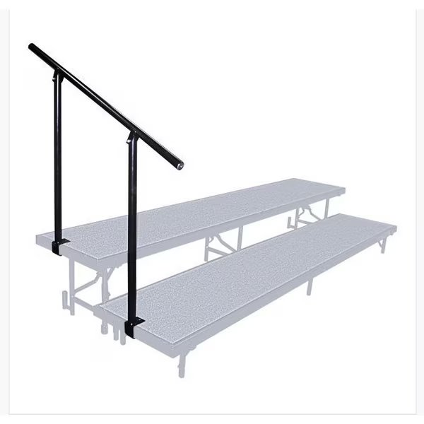 Side Guard Rails for 2-Level Risers, National Public Seating, Mfr#: SGR2L