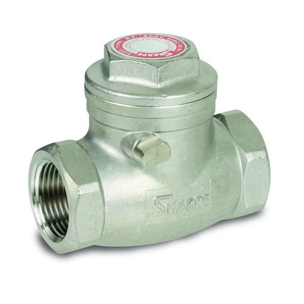 Check Valve, 4.68 in Overall L, Sharpe Valves, Mfr#: 4371000360