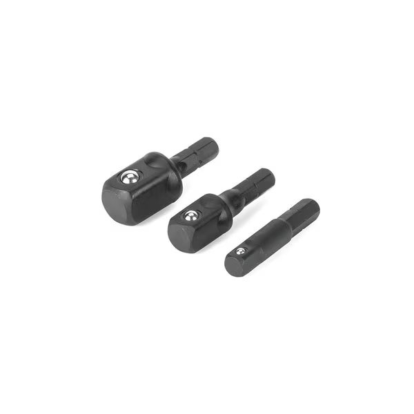 Impact Stubby Socket Adapter Set, 3 pcs., Titan, Mfr#: 12061