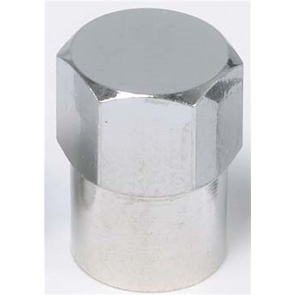 Chrome, Plast Sealing Skirted Cap, 100/Box, The Main Resource, Mfr#: TMRTI116