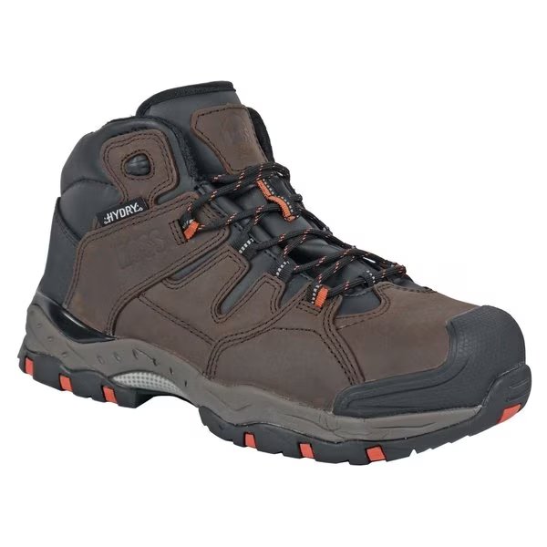 Hoss Mens Tracker Brown Waterproof Hike, Hoss Boot Co, Mfr#: 50251