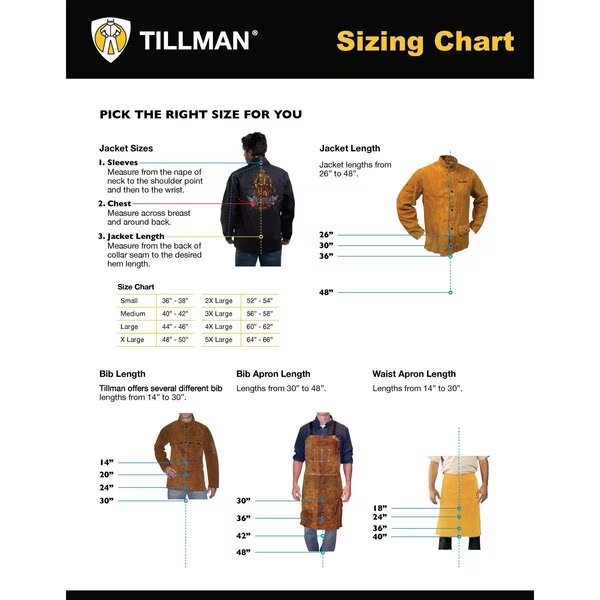 24X36 Grn Bib Apr, Tillman, Mfr#: 6236