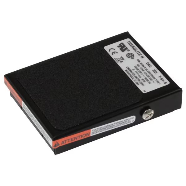Light Duty Foot Switch, Momentary Action, Linemaster, Mfr#: T-91-S