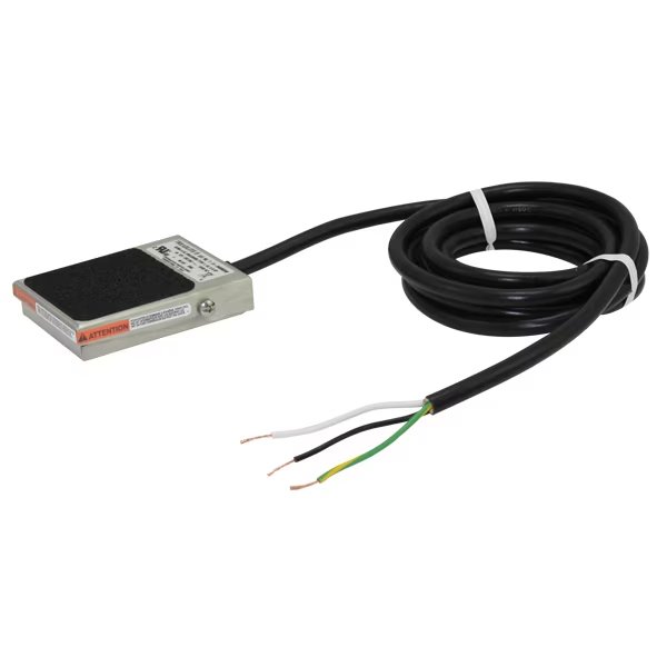 Gnrl Prps Foot Swtch, Momentary Action, Linemaster, Mfr#: T-91-SWANO38S