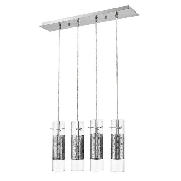 Scope 4-Light Pendant Brushed Nickel, Acclaim Lighting, Mfr#: TP4389