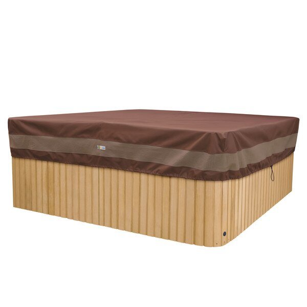 Ultimate Brown Patio Hot Tub Cover, Ultimate, 94"x8, 96"x86", Duck Covers, Mfr#: UHT968614